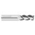 Fullerton Tool 38358 | 1/2" Diameter x 1/2" Shank x 1-1/4" LOC x 3" OAL 3 Flute Uncoated Solid Carbide Square End Mill