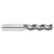 Fullerton Tool 27952 | 1/2" Diameter x 1/2" Shank x 1-5/8" LOC x 4" OAL 3 Flute Uncoated Solid Carbide Square End Mill