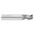 Fullerton Tool 27045 | 1/8" Diameter x 1/8" Shank x 1/4" LOC x 1-1/2" OAL 3 Flute Uncoated Solid Carbide Square End Mill