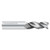 Fullerton Tool 27101 | 3/16" Diameter x 3/16" Shank x 3/8" LOC x 2" OAL 3 Flute Uncoated Solid Carbide Square End Mill