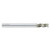 Fullerton Tool 27011 | 3/16" Diameter x 3/16" Shank x 5/8" LOC x 2" OAL 3 Flute FC5 Solid Carbide Square End Mill