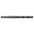 Precision Twist Drill 026135 | 13.50mm Diameter 189mm OAL 118 Degree High Speed Steel Steam Oxide Taper Shank Drill Bit