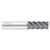 Fullerton Tool 38166 | 1/2" Diameter x 1/2" Shank x 1-1/4" LOC x 3" OAL 5 Flute TiAlN Solid Carbide Square End Mill