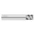 Fullerton Tool 38057 | 1/4" Diameter x 1/4" Shank x 1/2" LOC x 2" OAL 5 Flute Uncoated Solid Carbide Square End Mill