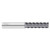 Fullerton Tool 38190 | 3/8" Diameter x 3/8" Shank x 3" LOC x 5" OAL 5 Flute TiAlN Solid Carbide Square End Mill