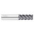 Fullerton Tool 38160 | 5/16" Diameter x 5/16" Shank x 13/16" LOC x 2-1/2" OAL 5 Flute TiAlN Solid Carbide Square End Mill