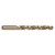 Precision Twist Drill 016440 | 4.00mm Diameter 75mm OAL 135 Degree Cobalt High Speed Steel Bronze Jobber Length Drill Bit