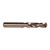 Precision Twist Drill 041344 | #44 Diameter 1-3/4" OAL 135 Degree Cobalt High Speed Steel Bronze Screw Machine Length Drill Bit