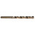 Precision Twist Drill 051308 | 1/8" Diameter 5-1/8" OAL 135 Degree Cobalt High Speed Steel Bronze Taper Length Drill Bit