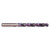 Precision Twist Drill 022132 | #32 Diameter 2-3/4" OAL 135 Degree High Speed Steel Purple/Bronze Jobber Length Drill Bit