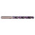 Precision Twist Drill 022008 | 1/8" Diameter 2-3/4" OAL 135 Degree High Speed Steel Purple/Bronze Jobber Length Drill Bit