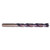 Precision Twist Drill 022016 | 1/4" Diameter 4" OAL 135 Degree High Speed Steel Purple/Bronze Jobber Length Drill Bit