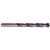 Precision Twist Drill 022211 | K Diameter 4-1/4" OAL 135 Degree High Speed Steel Purple/Bronze Jobber Length Drill Bit
