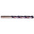 Precision Twist Drill 022226 | Z Diameter 5-1/4" OAL 135 Degree High Speed Steel Purple/Bronze Jobber Length Drill Bit