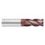 Fullerton Tool 35187 | 1/2" Diameter x 1/2" Shank x 1" LOC x 3" OAL 4 Flute FC20 Solid Carbide Square End Mill