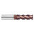 Fullerton Tool 35109 | 3/8" Diameter x 3/8" Shank x 1-1/4" LOC x 3" OAL 4 Flute FC20 Solid Carbide Square End Mill