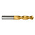 Precision Twist Drill 061439 | #39 Diameter 1-13/16" OAL 135 Degree High Speed Steel TiN Screw Machine Length Drill Bit