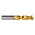 Precision Twist Drill 061409 | #9 Diameter 2-1/4" OAL 135 Degree High Speed Steel TiN Screw Machine Length Drill Bit