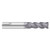 Fullerton Tool 34519 | 1" Diameter x 1" Shank x 3" LOC x 6" OAL 4 Flute FC18 Solid Carbide Square End Mill