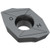 Allied Machine and Engineering 4T-070305-P | 1.043" Diameter x 0.128" Thickness x 0.02" Radius AM480 Coated Carbide 07 Series Indexable Drill Insert