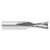 Fullerton Tool 39140 | 3/8" Diameter x 3/8" Shank x 1" LOC x 2-1/2" OAL 2 Flute Uncoated Solid Carbide Square End Mill