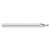 Fullerton Tool 32353 | 0.0110" Diameter x 1/8" Shank x 0.0165" LOC x 1-1/2" OAL 2 Flute Uncoated Solid Carbide Square End Mill