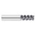 Fullerton Tool 38500 | 1/8" Diameter x 1/8" Shank x 1/2" LOC x 1-1/2" OAL 3 Flute TiAlN Solid Carbide Square End Mill