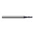 Harvey Tool DHE1406-C3 | 3.571mm Diameter x 6.000mm Shank x 63.000mm OAL 140 Degree Drill Point AlTiN Coated Solid Carbide Micro Drill Bit