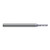 Harvey Tool BAF1470-C8 | 3.733mm Diameter x 6.000mm Shank x 75.000mm OAL 130 Degree Drill Point TiB2 Coated Solid Carbide Micro Drill Bit