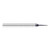 Harvey Tool 21615-C6 | 1 Degree Taper Angle per Side 1/64" Tip Diameter x 0.1500" LOC 3FL Ball End AlTiN Nano Coated Carbide Tapered End Mill