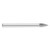 Fullerton Tool 59122 | 1/8" Diameter 1/8" Shank Single Cut Burr