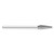 Fullerton Tool 71119 | 3/16" Diameter 1/8" Shank Single Cut Burr