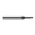 Harvey Tool 33420-C4 | 0.0200" Diameter x 0.0300" LOC x 1/8" Shank x 2-1/2" OAL Amorphous Diamond Coated Carbide Miniature Ball Deburring End Mill