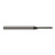 Harvey Tool 12855-C4 | 0.0550" Diameter x 0.3850" LOC x 1/8" Shank x 2-1/2" OAL Amorphous Diamond Coated Carbide Miniature Ball Deburring End Mill