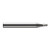 Harvey Tool 823502 | 7/64" Diameter x 0.1640" LOC x 1/8" Shank x 1-1/2" OAL Uncoated Carbide Miniature Ball Deburring End Mill
