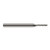 Harvey Tool 32299 | 0.1000" Diameter x 0.5000" LOC x 1/8" Shank x 2-1/2" OAL Uncoated Carbide Miniature Ball Deburring End Mill