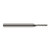 Harvey Tool 12610 | 5/32" Diameter x 1.0000" LOC x 3/16" Shank x 3" OAL Uncoated Carbide Miniature Ball Deburring End Mill