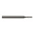 Harvey Tool 864208 | 1/8" Diameter x 1/8" Shank x 3/8" LOC x 1-1/2" OAL 0.0050" Radius Uncoated Carbide Corner Radius End Mill