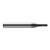 Harvey Tool 28165-C4 | 0.0650" Diameter x 1/8" Shank x  LOC x 1-1/2" OAL 0.0150" Radius Amorphous Diamond Coated Carbide Corner Radius End Mill