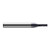 Harvey Tool 28690-C3 | 0.0900" Diameter x 1/8" Shank x  LOC x 1-1/2" OAL 0.0300" Radius AlTiN Coated Carbide Corner Radius End Mill
