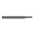 Harvey Tool 28199 | 0.1000" Diameter x 1/8" Shank x  LOC x 1-1/2" OAL 0.0150" Radius Uncoated Carbide Corner Radius End Mill
