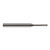 Harvey Tool 876908 | 1/8" Diameter x 1/8" Shank x 3/8" LOC x 2" OAL 0.0050" Radius Uncoated Carbide Corner Radius End Mill