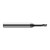 Harvey Tool 953608-C4 | 1/8" Diameter x 1/8" Shank x 3/16" LOC x 2-1/2" OAL 0.0200" Radius Amorphous Diamond Coated Carbide Corner Radius End Mill