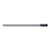 Harvey Tool 17628-C3 | 7/16" Diameter x 3/8" Shank x 21/32" LOC x 6" OAL 0.0300" Radius AlTiN Coated Carbide Corner Radius End Mill