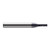 Harvey Tool 72125-C3 | 1/8" Diameter x 1/8" Shank x 3/8" LOC x 1-1/2" OAL 2FL AlTiN Coated Carbide Square End Mill