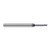 Harvey Tool 34611-C3 | 0.0110" Diameter x 1/8" Shank x  LOC x 2-1/2" OAL 3FL AlTiN Coated Carbide Square End Mill