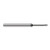 Harvey Tool 982115-C4 | 1/64" Diameter x 1/8" Shank x  LOC x 2-1/2" OAL 3FL Amorphous Diamond Coated Carbide Square End Mill