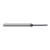 Harvey Tool 982170-C3 | 0.0700" Diameter x 1/8" Shank x  LOC x 2-1/2" OAL 3FL AlTiN Coated Carbide Square End Mill