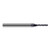 Harvey Tool 12710-C3 | 0.0100" Diameter x 1/8" Shank x  LOC x 2-1/2" OAL 3FL AlTiN Coated Carbide Square End Mill