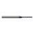 Harvey Tool 951310-C3 | 0.0100" Diameter x 1/8" Shank x  LOC x 2-1/2" OAL 3FL AlTiN Coated Carbide Square End Mill
